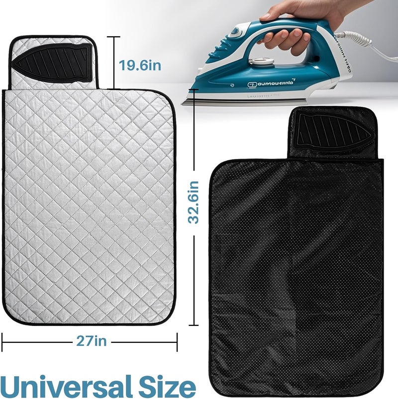 Rainflow Magnetic Ironing Mat - Portable Ironing Board for Table Top, Home, Laundry, Travel, Office, RV - Image 2